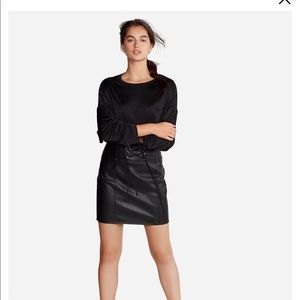 NWT Express Ruched Long Sleeve Shirt.